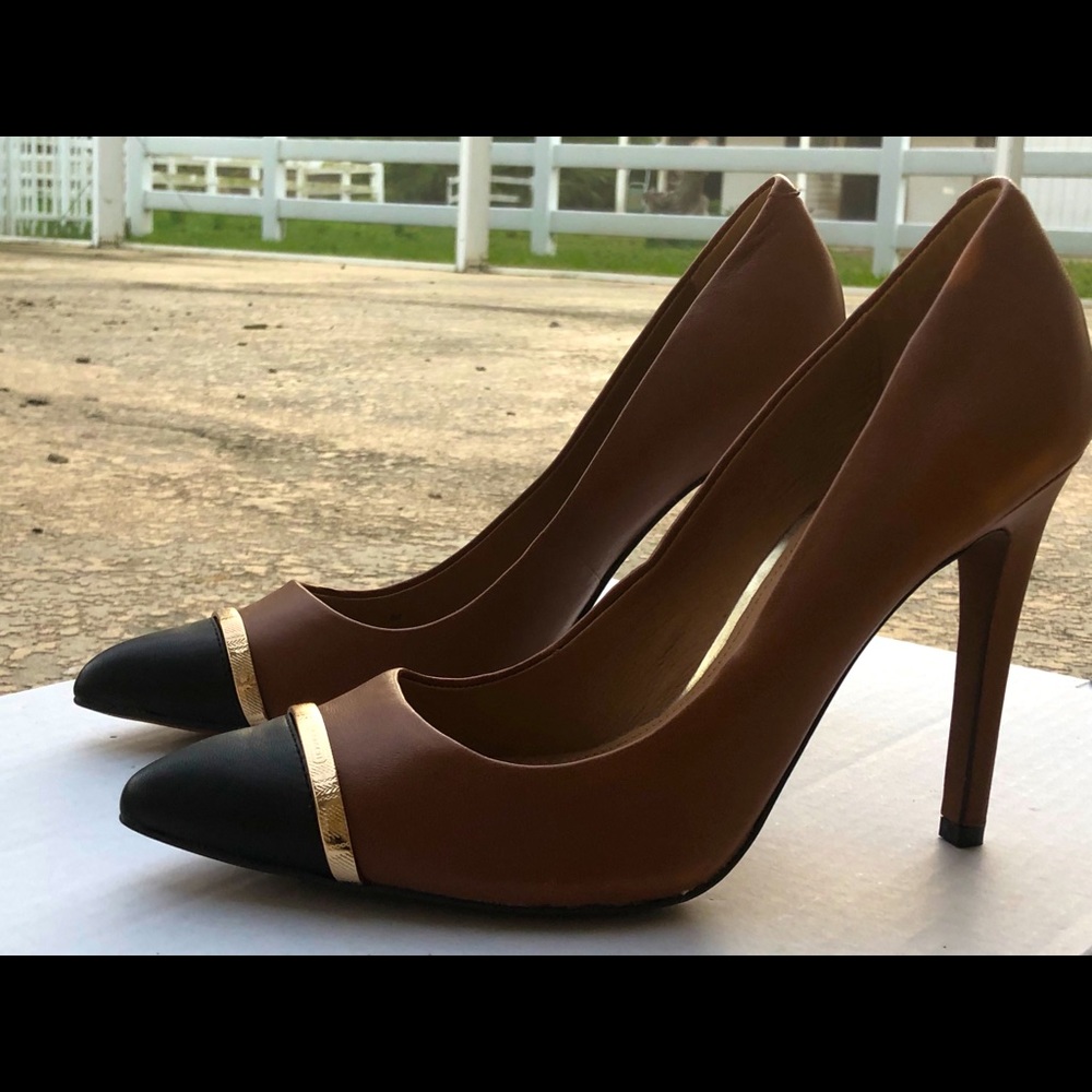 Genuine Coach Stiletto Pump Brown